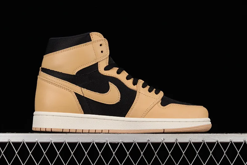 All categories Air Jordan Jordan series basketball shoes Air Jordan 1 High Air Jordan 1 "Obsidian" AJ1 Joe 1 milk brown high-top basketball shoes 555088-202